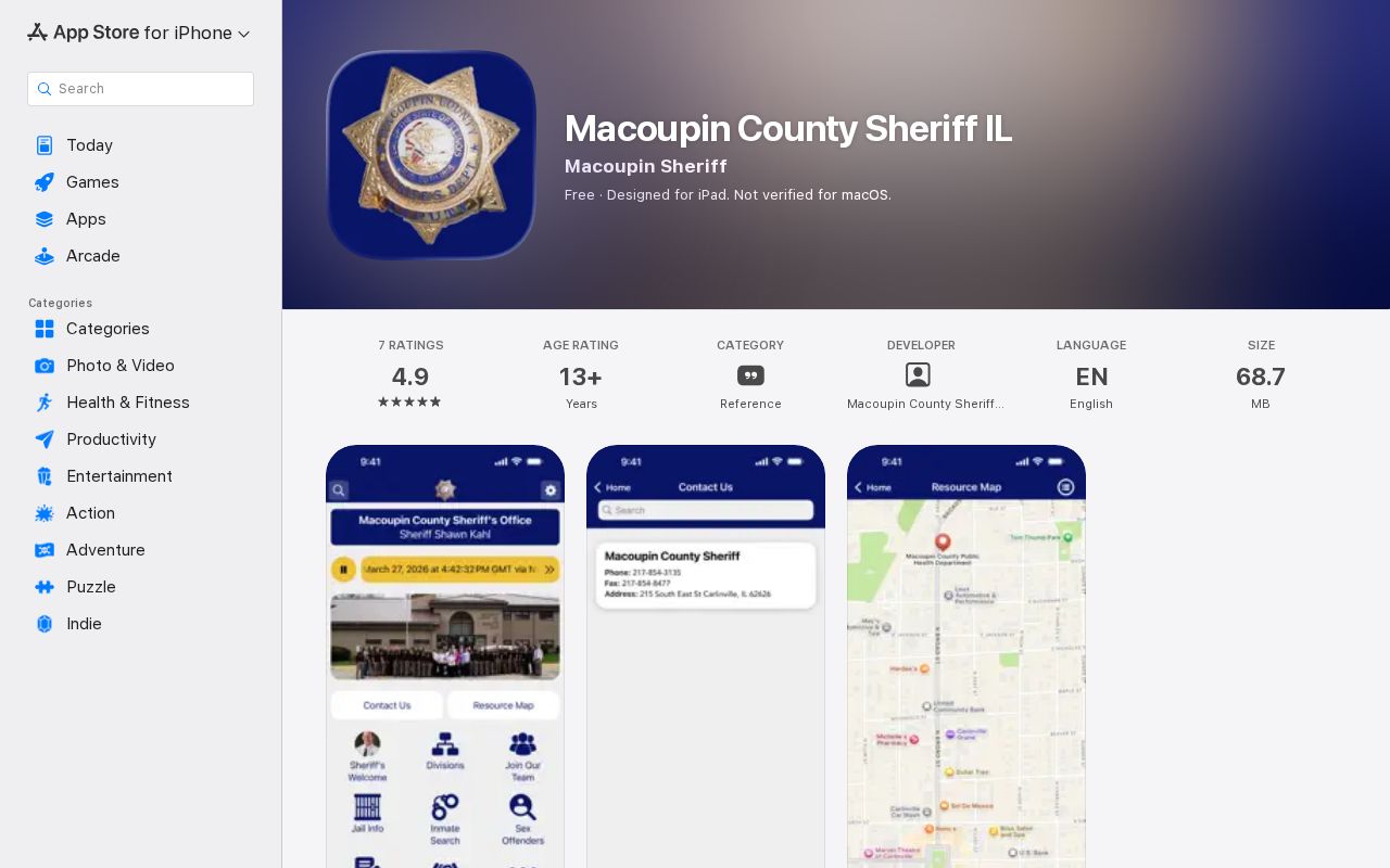 Macoupin County released inmate mugshot app access